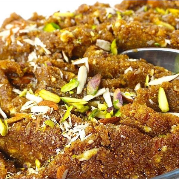 Dry  Fruit Pista Halwa