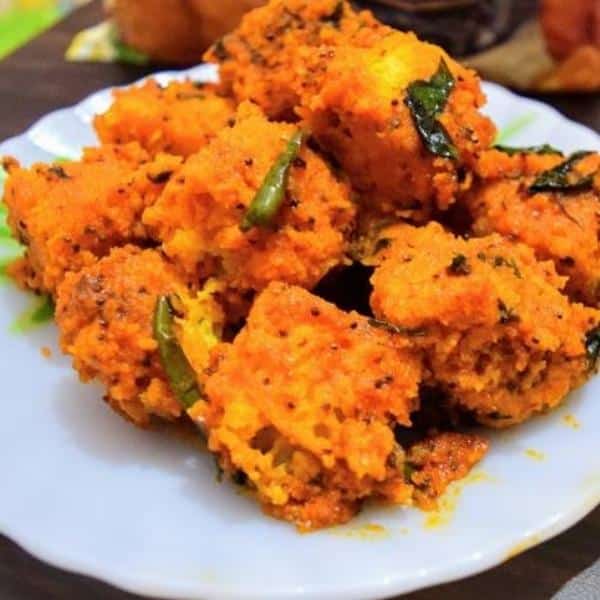 Fried Dhokla